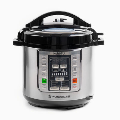 WONDERCHEF | NutriPot 18 Preset Electric Pressure Cooker 6L Silver Black | 63152847