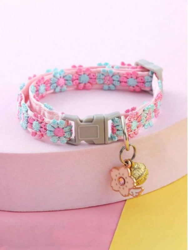 Cat & Dog - Collar - Blue & Pink