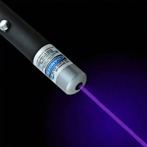 Pen Type Multi Functional Laser Toy - Purple