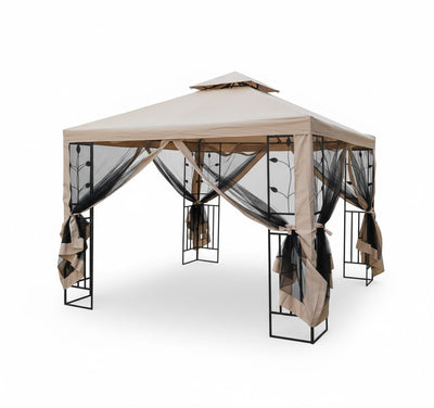 GRANDALA | Premium Steel Leaf Gazebo 3X3M | GBFC-33