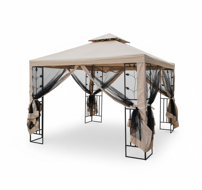 GRANDALA | Premium Steel Leaf Gazebo 3X3M | GBFC-33