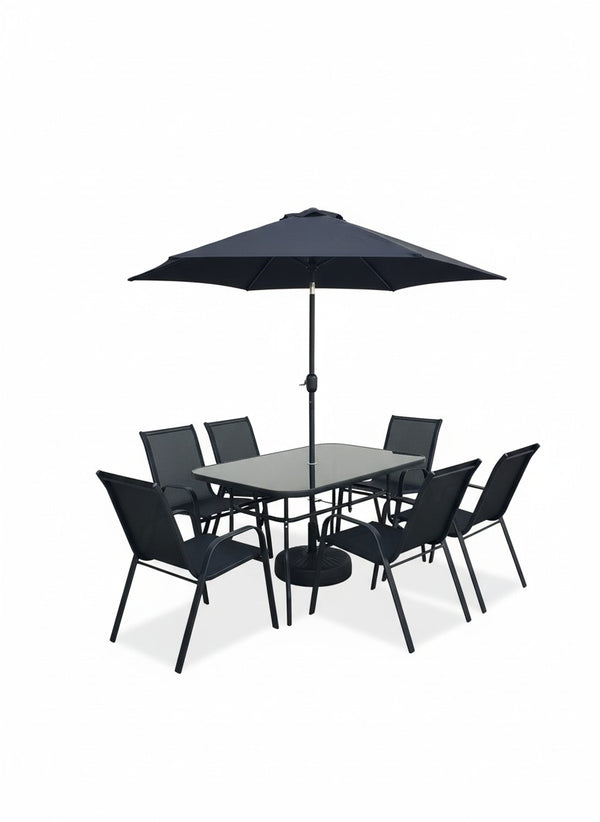 GRANDALA | Patio 6 Person Set With Water Base | GB-MY15090