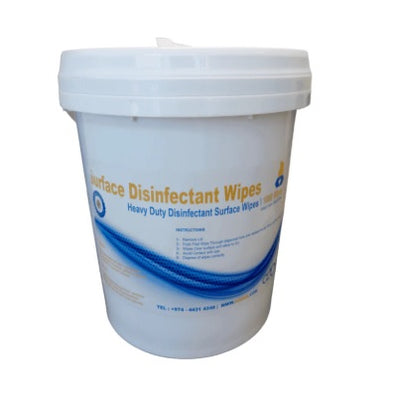 SHIELD | Heavy Duty Disinfectant Surface Wipes, Blue, 1000 Wipes | 4RS010