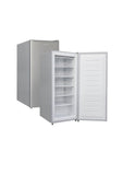 ZENAN | Upright Freezer Inox Door + Grey Body | ZUF-234SS