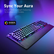 VERTUX | Pro-Gamer Mechanical Wired Gaming Keyboard 16.8 Million RGB LED Backlight | TOUCAN.E/A