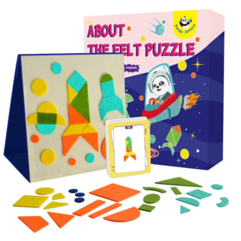 PANDA JUNIOR | PJ020 All About Felt Puzzle | 49702082