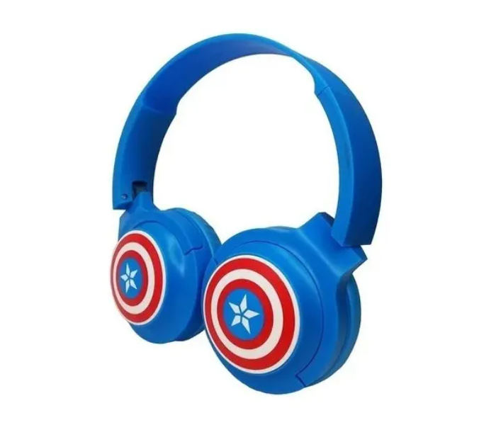 Avengers Captain America Wireless Bluetooth Headset - Blue | JPM0017