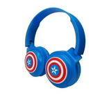 Avengers Captain America Wireless Bluetooth Headset - Blue | JPM0017