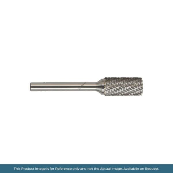 Trumph Double Cut Carbide Bur, A0820T0, 8 x 63MM, Cylindrical