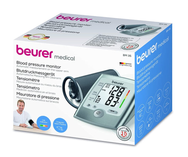 BEURER | Upper Arm Blood Pressure Monitor With Risk Indicator | BM 35