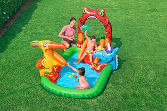 BESTWAY | Jurassic Splash Play Center 7.11x55x54 2.41mx1.40mx1.37m| BES115TOY01839