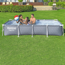 BESTWAY | Steel Pro Rectangle Pool Set 12x6.7x26-3.66mx2.01mx66cm | BES115TOY01845