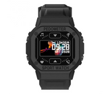 GT FD69 Sports Fitness Tracker With Custom Dials Smart Watch - Black | JPM9783