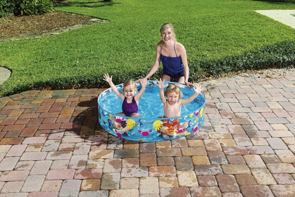 BESTWAY | Inflatable Fill 'N Fun Sparking Sea Pool 48" x H10"/1.22m x H25cm | BES115TOY00957
