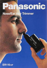 PANASONIC | Nose & Ear Hair Trimmer Wet/Dry Application Black | ER 115