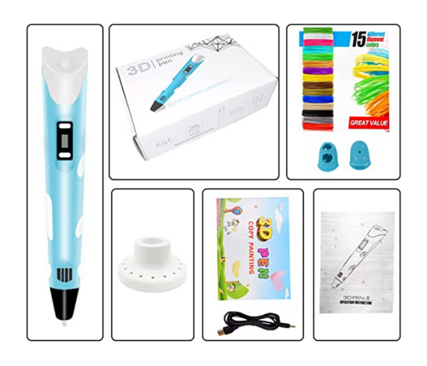 High Quality 3D Printing Pen with Display for Kids | JPL6087