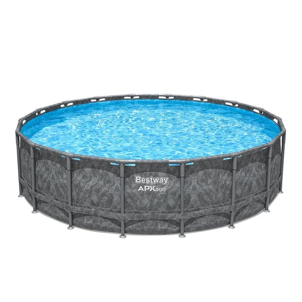 BESTWAY | APX  Round Above Ground Swimming Pool 365 18ftx52inch| BES115TOY01848