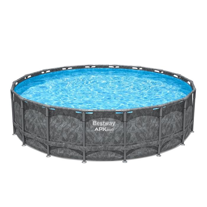 BESTWAY | APX  Round Above Ground Swimming Pool 365 18ftx52inch| BES115TOY01848