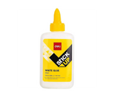 DELI | White Glue, 120ml, Strong Adhesive for Crafting, Office and Home Use, Quick-Drying - E39447 | JPO6694