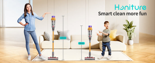 Honiturer Cordless Vacuum Cleaner X7 Led Touch Screen 1.5L 550W