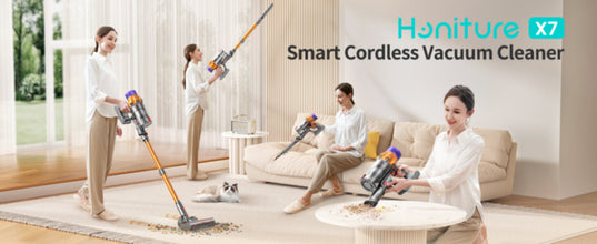 Honiturer Cordless Vacuum Cleaner X7 Led Touch Screen 1.5L 550W