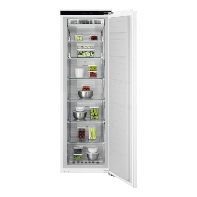 AEG | 7000 Series Built In Upright Freezer No Frost 204Ltrs Electronic Touch Controls White | OAB7N18CDF