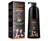 Dexe Argan Natural Instant Black Hair Dye Shampoo for Men And Women 420ml With Fast Acting Natural Ingredients | JPN7153