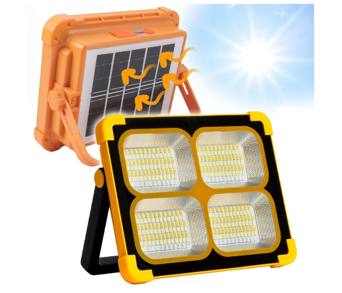 Solar LED Flood Light with Panel – Outdoor Waterproof IP66 Solar Street & Emergency Light | JPO5129