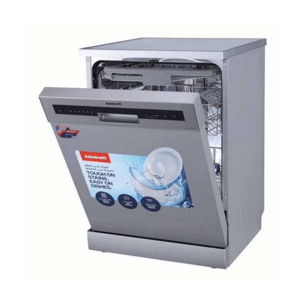 ADMIRAL | Standard Dishwasher 14 Place Settings Silver | ADDW147USCP