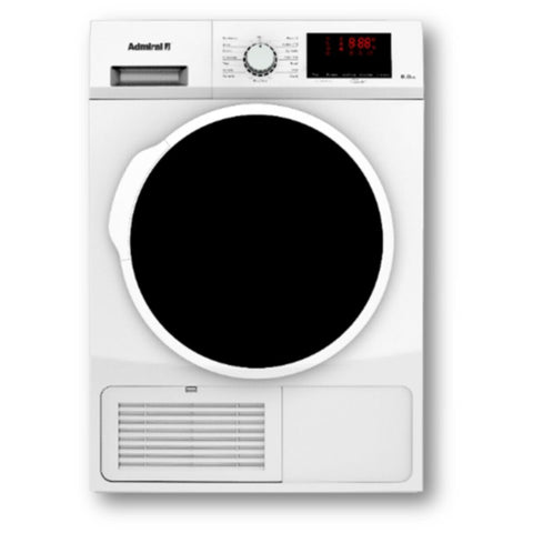ADMIRAL | Front Load Condenser Dryer 8Kg White | ADFD 810GCUWCP