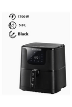 BLACK + DECKER | Grand Digital Aerofry 1.5KG Capacity With Rapid Air Convection Technology 5.8Ltr 1700W | AF700-B5