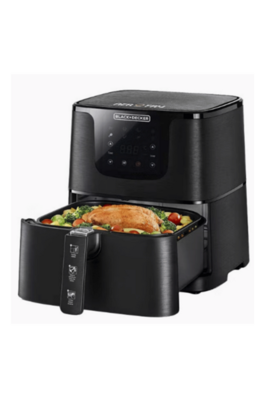 BLACK + DECKER | Grand Digital Aerofry 1.5KG Capacity With Rapid Air Convection Technology 5.8Ltr 1700W | AF700-B5