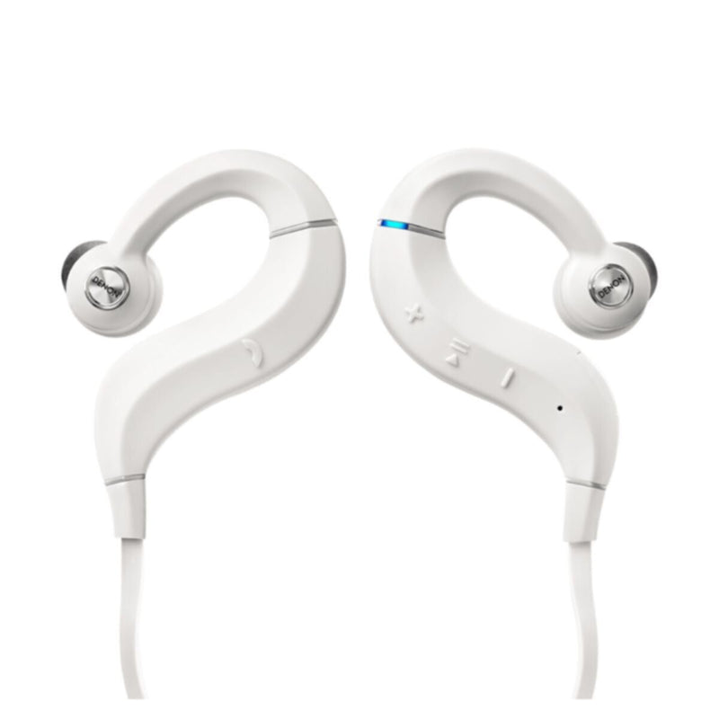 DENON | Wireless Sport Headphones with Integrated Controls White | AHC160WWTEM