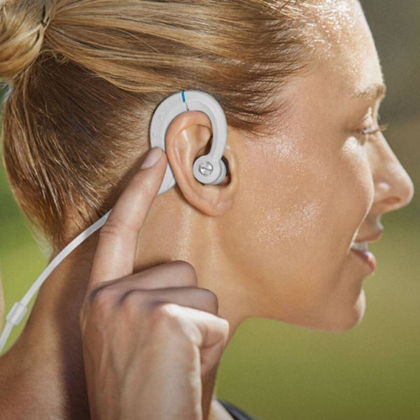 DENON | Wireless Sport Headphones with Integrated Controls White | AHC160WWTEM