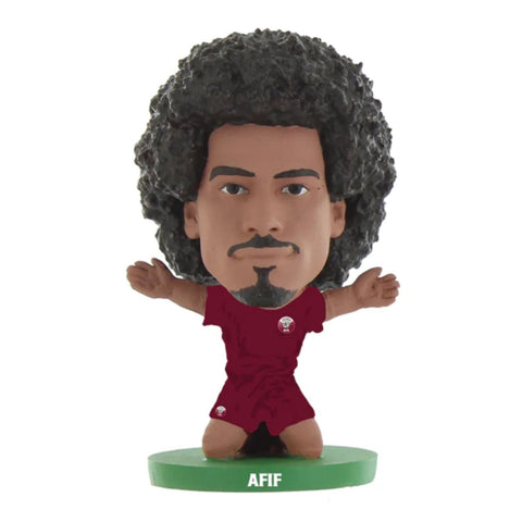 Soccer Stars Portugal Akram Afif - Home Kit 5cm Toy | 405491