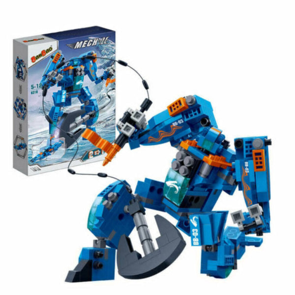 BANBAO | Mech II 2 in 1 Building Toy 291 Pcs | 6318
