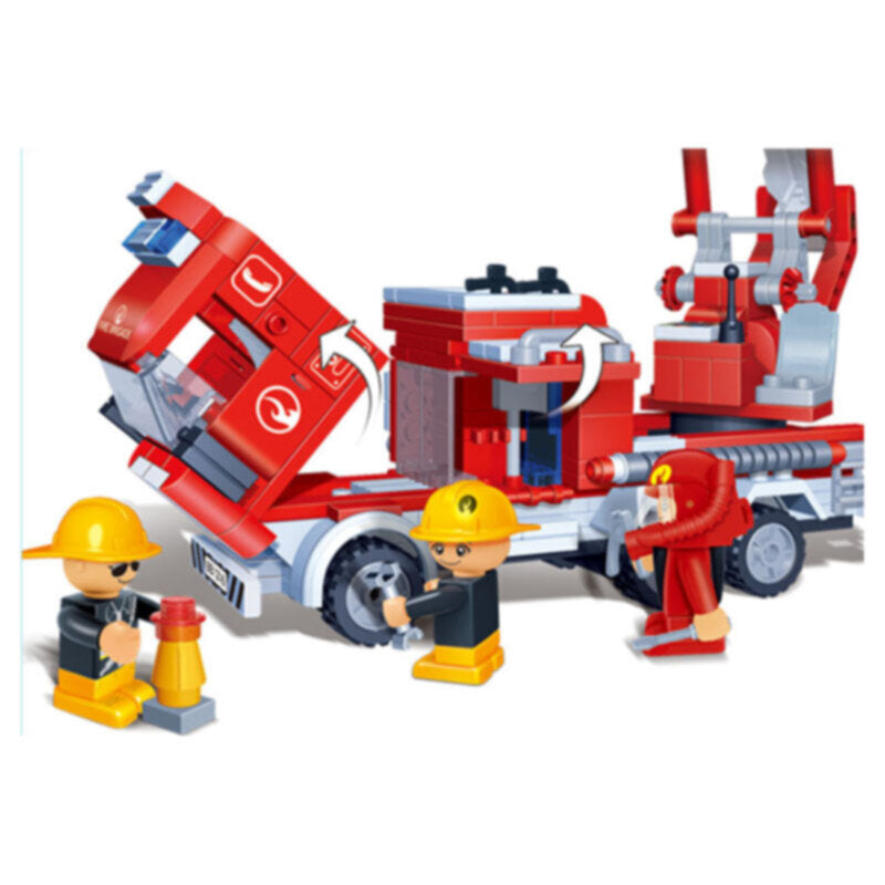 BANBAO | Fire Ladder Truck Building Toy 290 Pcs | 8313