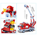 BANBAO | Fire Ladder Truck Building Toy 290 Pcs | 8313