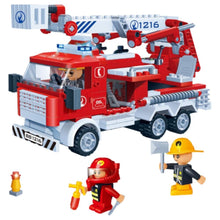 BANBAO | Fire Ladder Truck Building Toy 290 Pcs | 8313