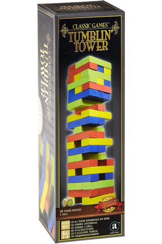 AMBASSADOR | Classic Games Wood Tumblin Tower Coloured | 42000027