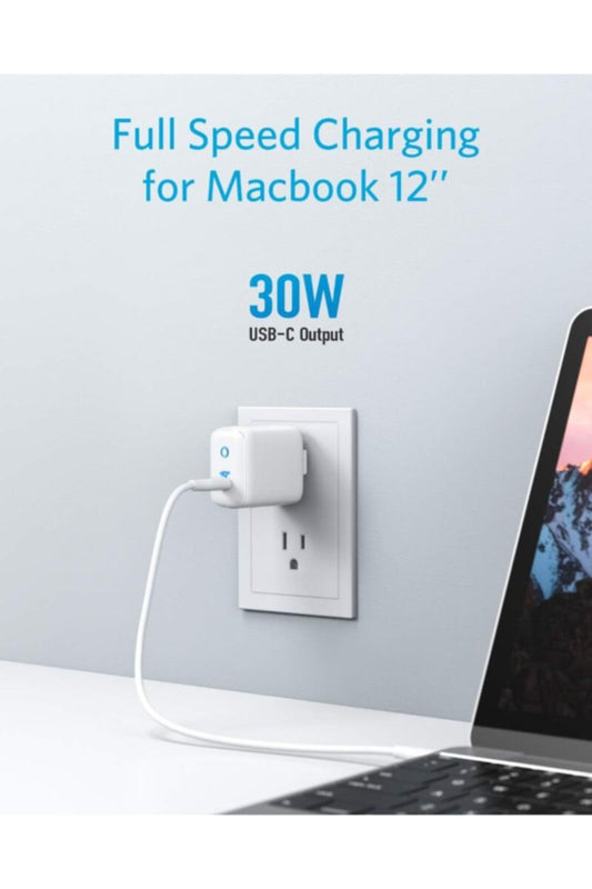 ANKER | 30W PIQ 3.0 USB-C Fast Charger Adapter | A2615