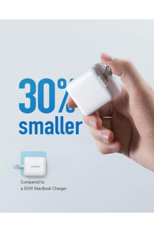 ANKER | 30W PIQ 3.0 USB-C Fast Charger Adapter | A2615