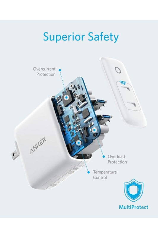 ANKER | 40W Dual Ports USB Charger For Laptops | A2628