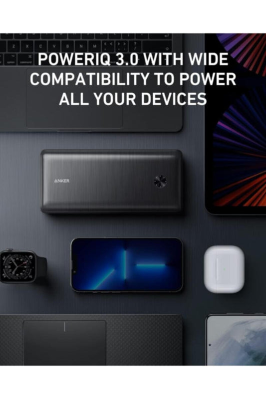 ANKER | Power Bank 25600mAh Portable Charger 87W Bundle with 65W USB-C Wall Charger | A1291