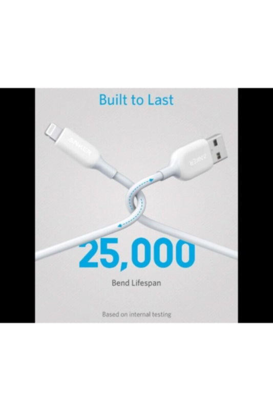 ANKER | Powerline III Lightning Cable 0.9m Length - Black | A8812