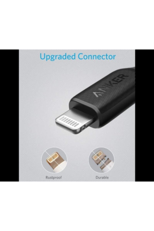 ANKER | Powerline III Lightning Cable 0.9m Length - Black | A8812