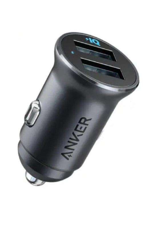 ANKER | Powerdrive 2 Alloy Metal Mini Dual USB Car Charger | A2727