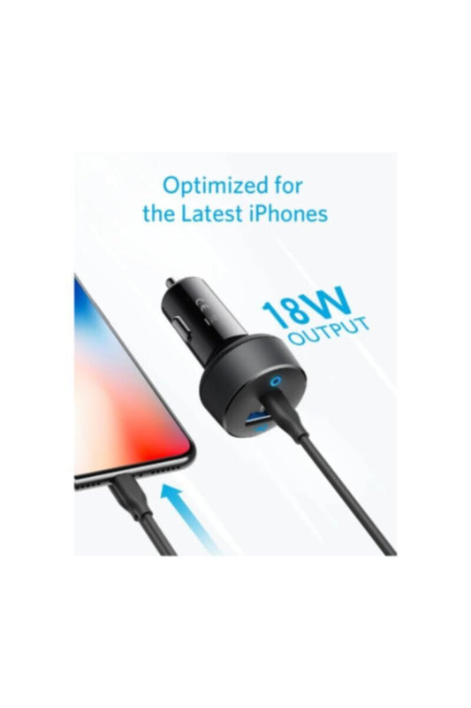 ANKER | Powerdrive PD 2 Car Charger - Black | A2726