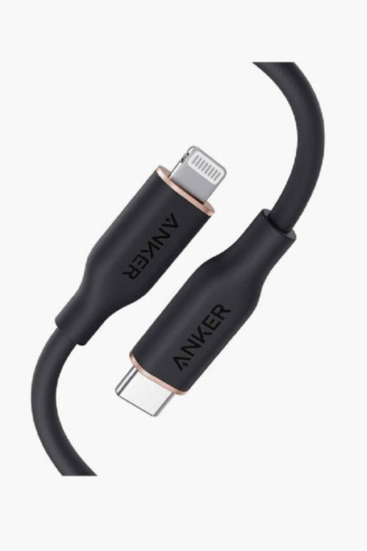 ANKER | Powerline III Flow USB-C to Lightning Cable 0.9m Black | A8662
