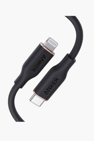 ANKER | Powerline III Flow USB-C to Lightning Cable 0.9m Black | A8662